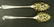 2 ANTIQUE ENGLISH LONDON STERLING BERRY SPOONS - 2