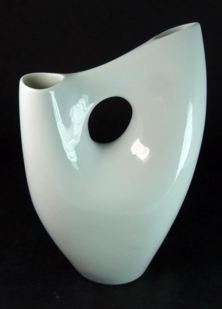 ROSENTHAL GERMAN PORCELAIN FREE FORM DOUBLE VASE (1 of 9)