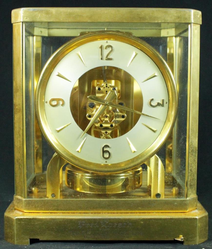 JAEGER LECOULTRE BRASS CASE ATMOS CLOCK (1 of 10)