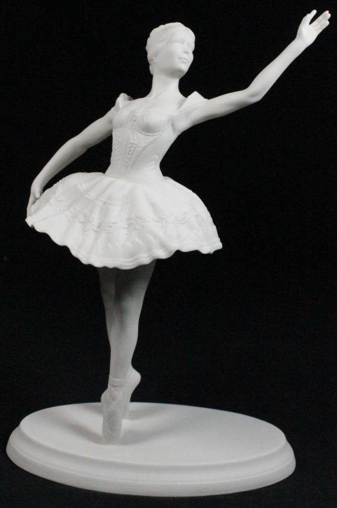 BOEHM PORCELAIN FIGURE OF BALLET DANCER 'COPELIA' (1 of 10)