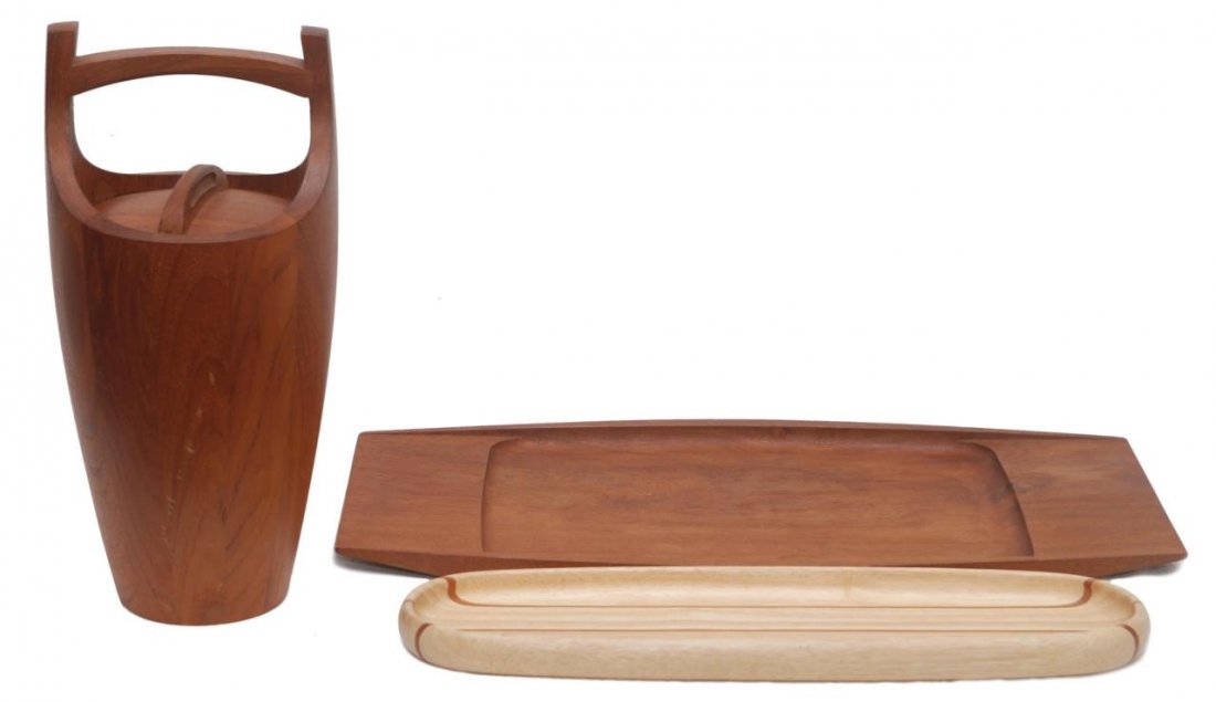 3 DANISH WOOD ITEMS, ILLUMS BOLIGHUS & DANSK (1 of 9)