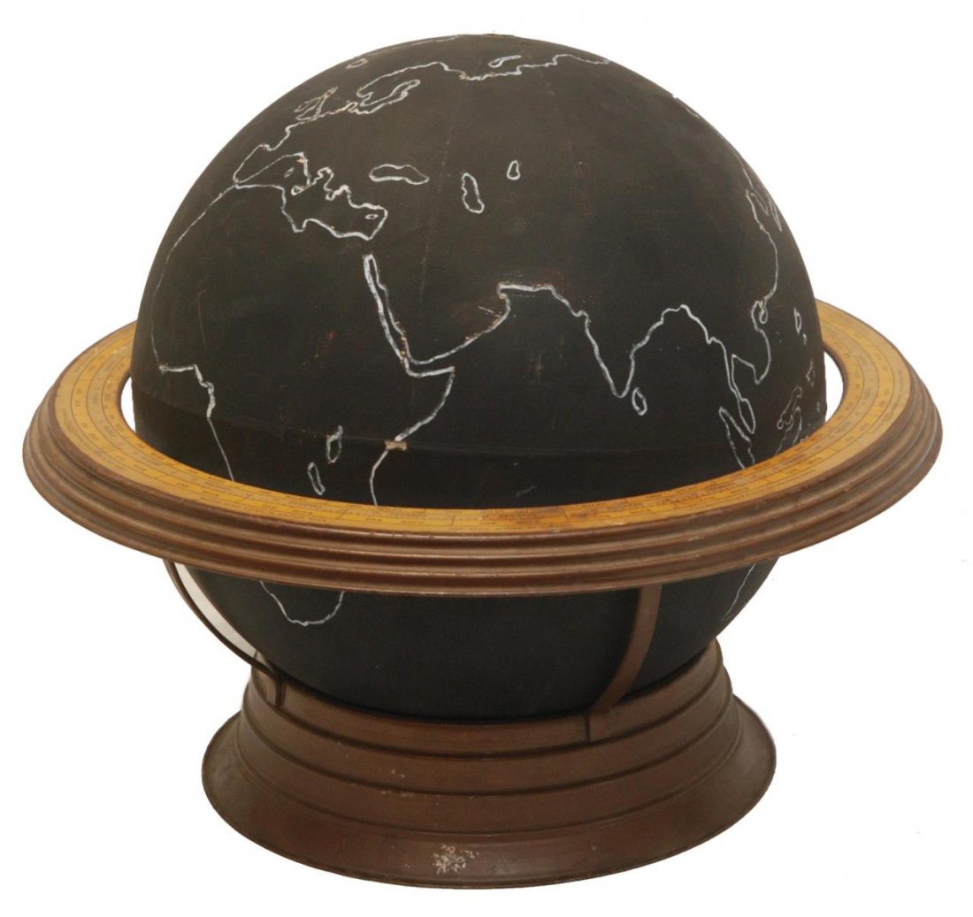 VINTAGE RARE SCHOOL TEACHERS GLOBE (1 of 4)