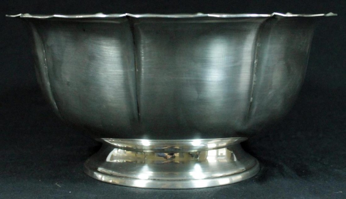 TOWLE STERLING SILVER SERVING BOWL (1 of 7)