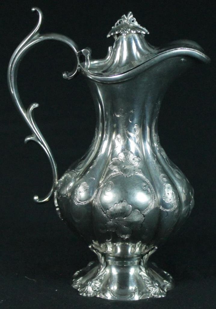 REED & BARTON SILVERPLATE COVERED PITCHER (1 of 8)