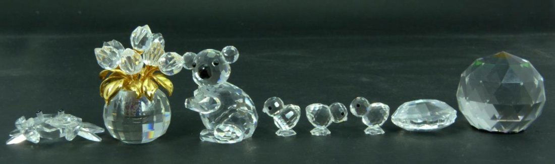 LOT OF 7 SWAROVSKI CRYSTAL FIGURES ITEMS (1 of 10)