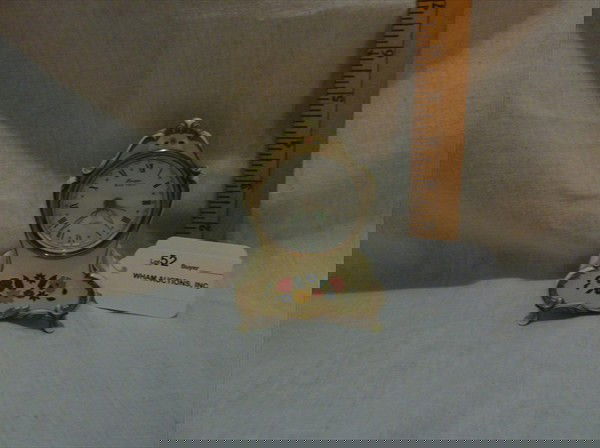 Linden Black Forest Germany Musical Alarm Clock: Excellent Condition, Working