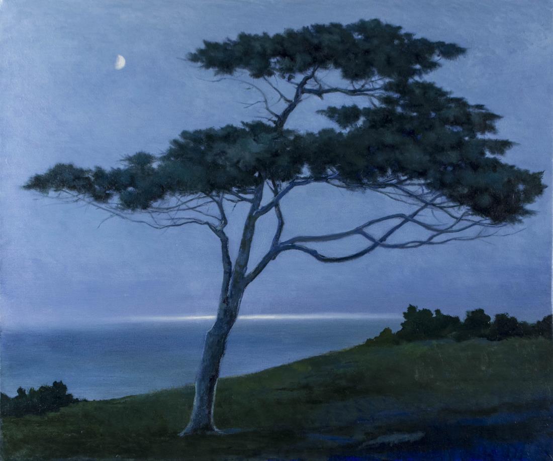 Jeff Joyce (American, b. 1956): Solstice. Oil on canvas, 2009/10. Signed and dated on the verso. Canvas size 32 x 38 inches. Notice to bidders: Condition reports and additional photographs are provided by request as a courtesy to ou