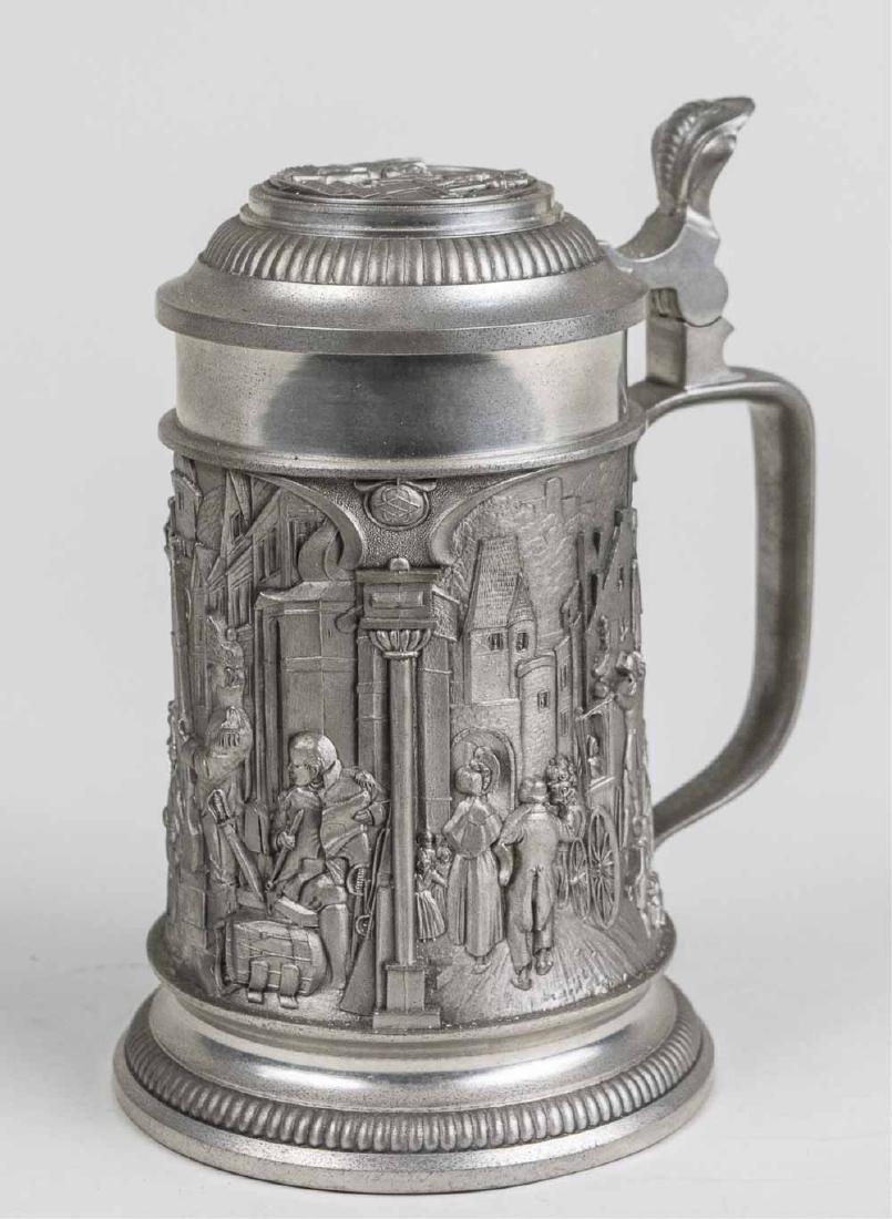 German Pewter Stein