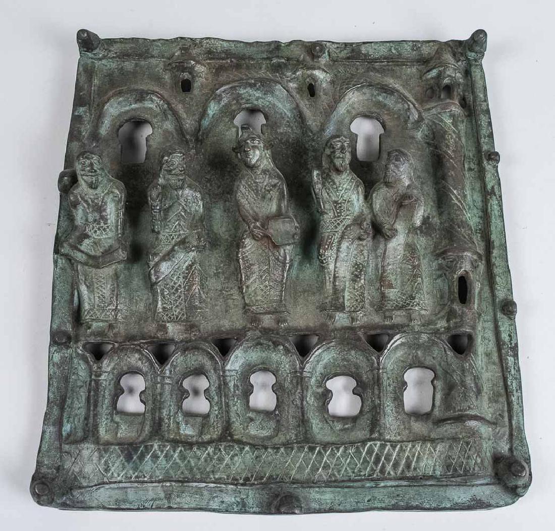 Bronze San Zeno Romanesque Basillica Door Panel (1 of 1)