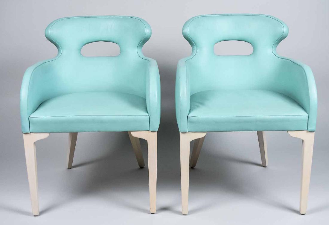 Pair of Brueton Comfy Chairs (1 of 4)