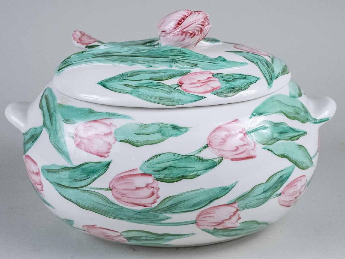 Pottery Soup Tureen (1 of 2)