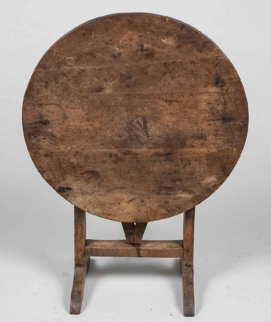 French Provincial Wine Tasting Table