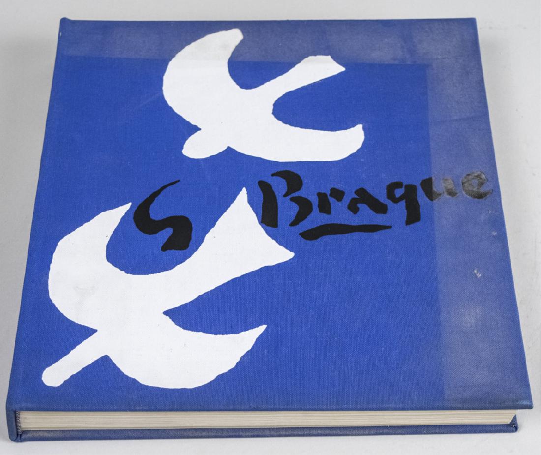 G Braque First Edition: By Francis Ponge, Pierre Descargues and Andre Malraux, translated by Richard Howard. Published by Harry N. Abrams, Inc., New York, 1971. No dust jacket. Notice to bidders: Due to the nature of this pa