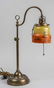 Handel Style Art Glass Desk Lamp
