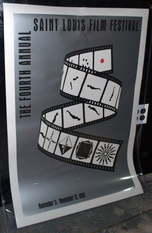 Ernest Trova (Am 1927-2009): Poster. 25 x 36 1/2 inches.