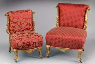 A Victorian Slipper Chair Aug 09 2020 Clars Auction Gallery In Ca