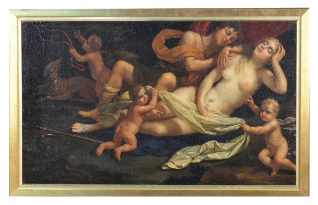 Attributed to Di Giovanni Venus and Apollo