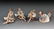 371: Group of Four Lladro Porcelain Figures