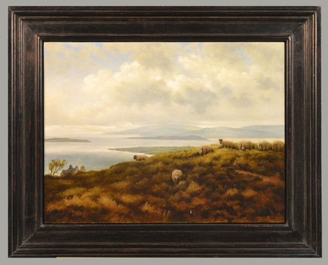 Jon Allen Marshall (American, b. 1965): Isle of Skye, Scotland. Oil on panel, 2003. Signed and dated (l.r.). Panel size 18 x 24 inches. Framed. Provenance: David Findlay Galleries, New York, NY to current owner.