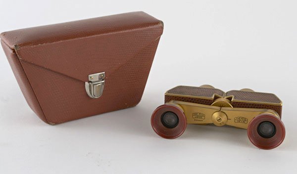 Pair of Zeiss Opera Glasses: No. 2493224, in original storage case.