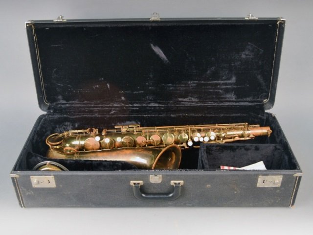 Cleveland Saxophone: Circa 1950, made by King Craftsman / The H.W. White Co. Serial No. "C 63062".
