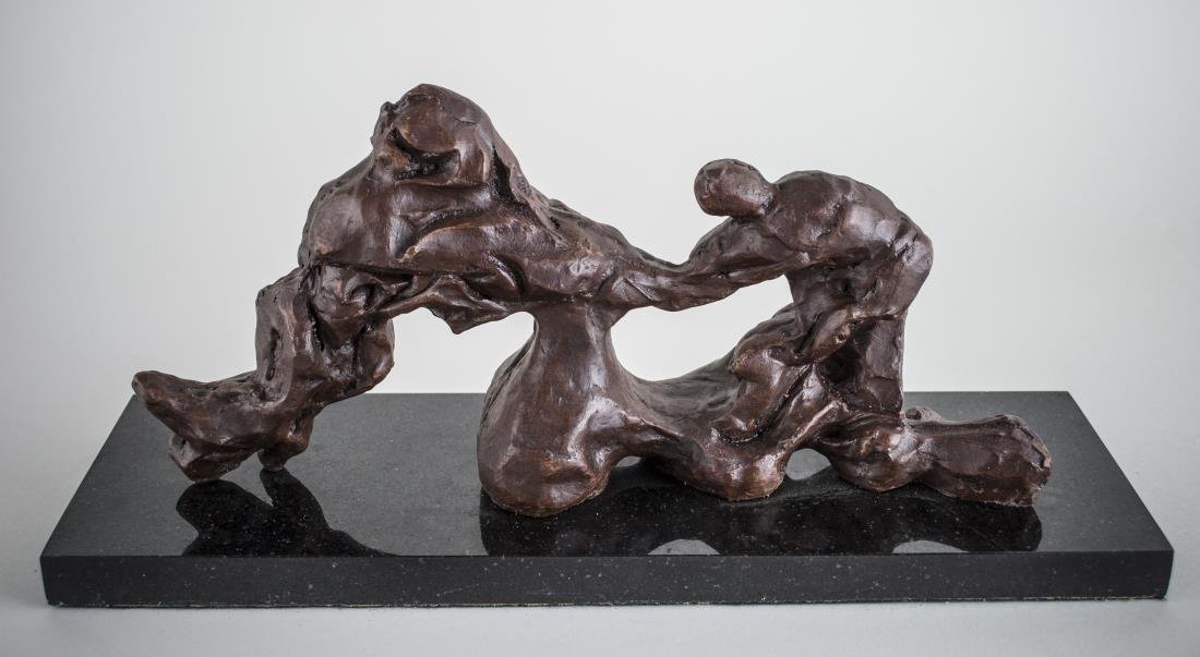 After Jacques Lipchitz (American, 1891-1973) *: Untitled. Patinated bronze recast. Height 6 1/2 inches without base.