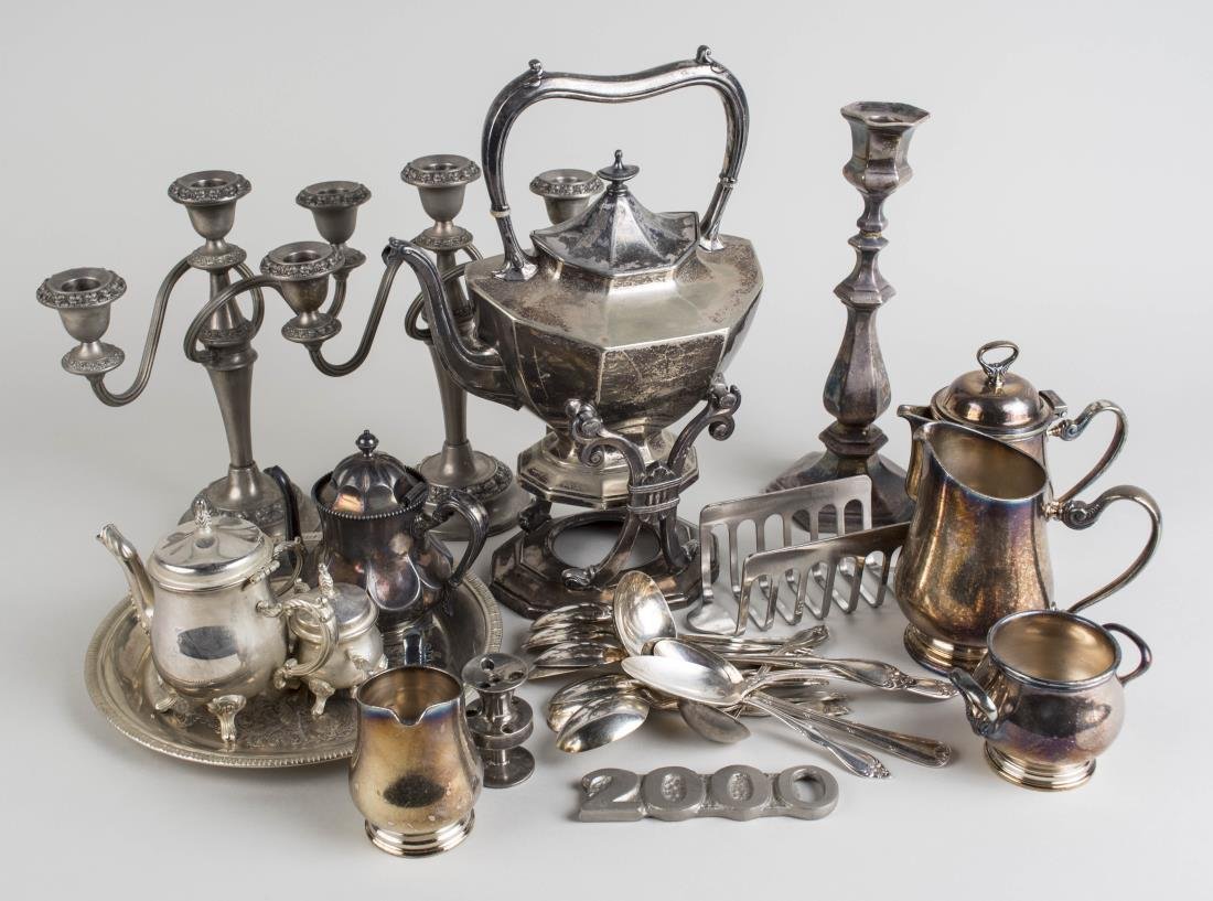 Miscellaneous Group of Silver Plated Articles (1 of 1)