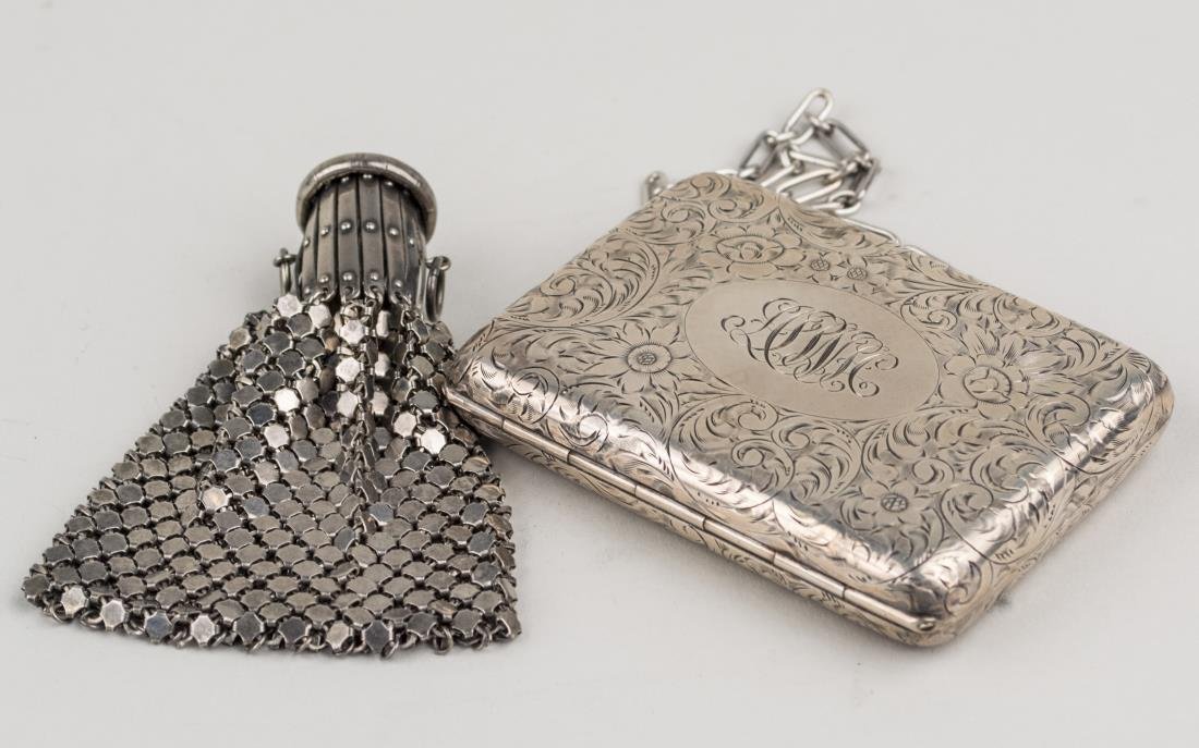 Tiffany Vintage Silver Card Case (1 of 1)