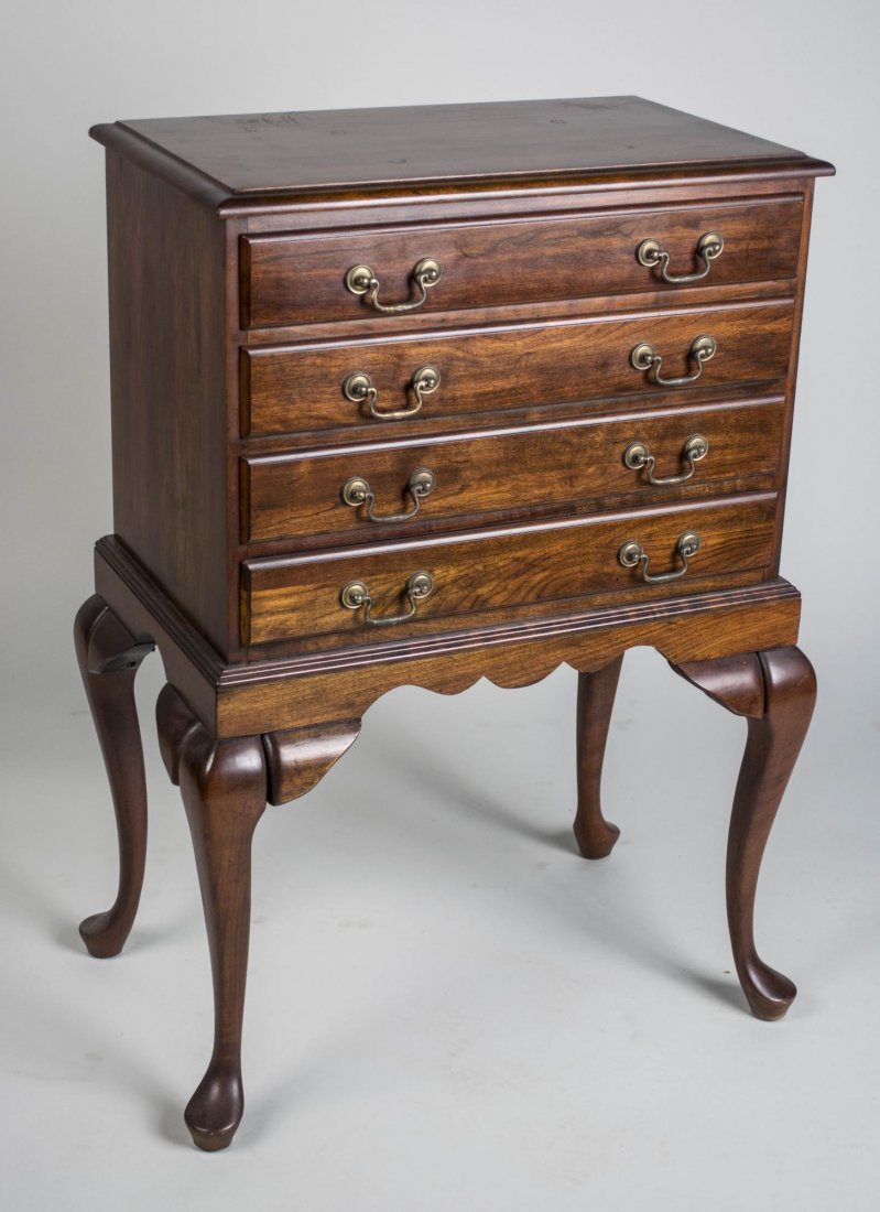 Georgian Style Mahogany Silver Chest on Stand (1 of 1)