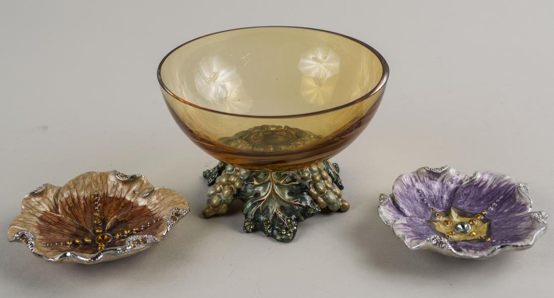 Three Jay Strongwater Dishes (1 of 2)