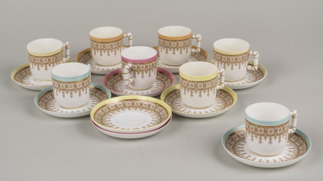 Royal Worcester Demitasse Set (1 of 2)