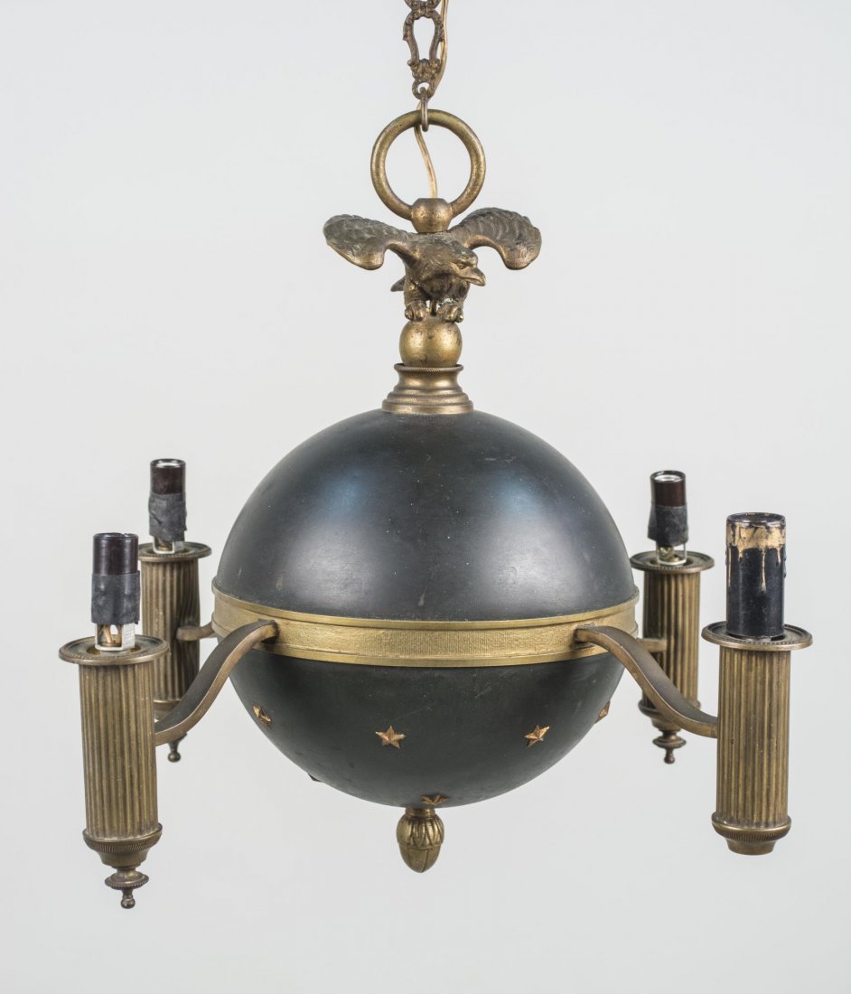 Empire Style Four Light Fixture (1 of 1)