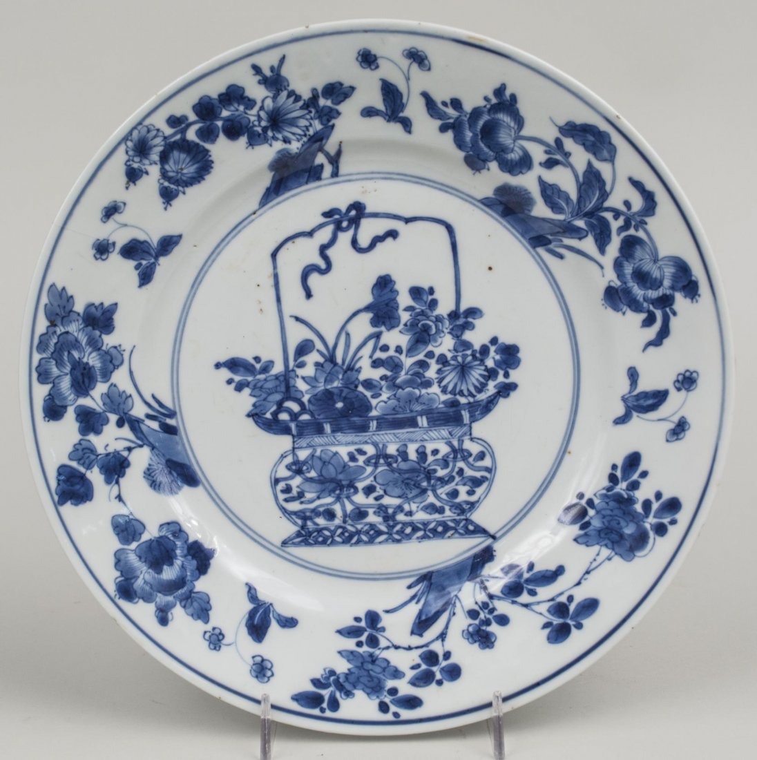 Chinese Blue and White Porcelain Plate (1 of 2)