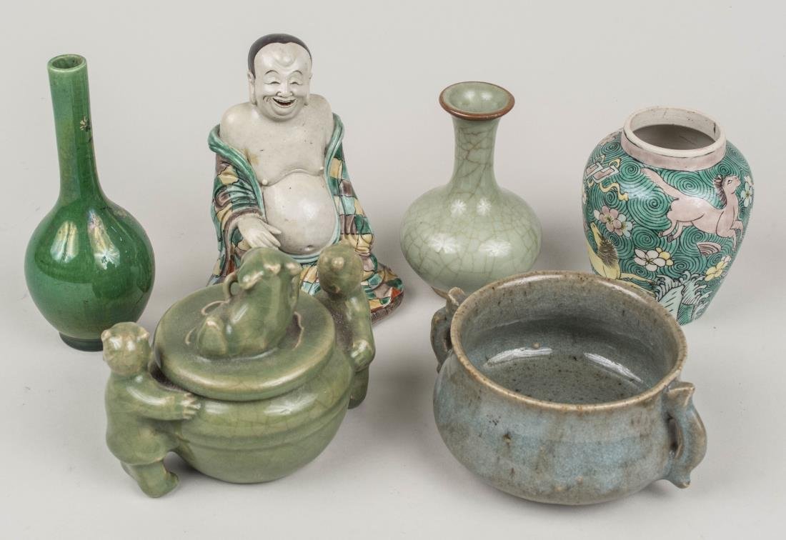 Miscellaneous Group of Chinese Ceramic Decorations (1 of 1)
