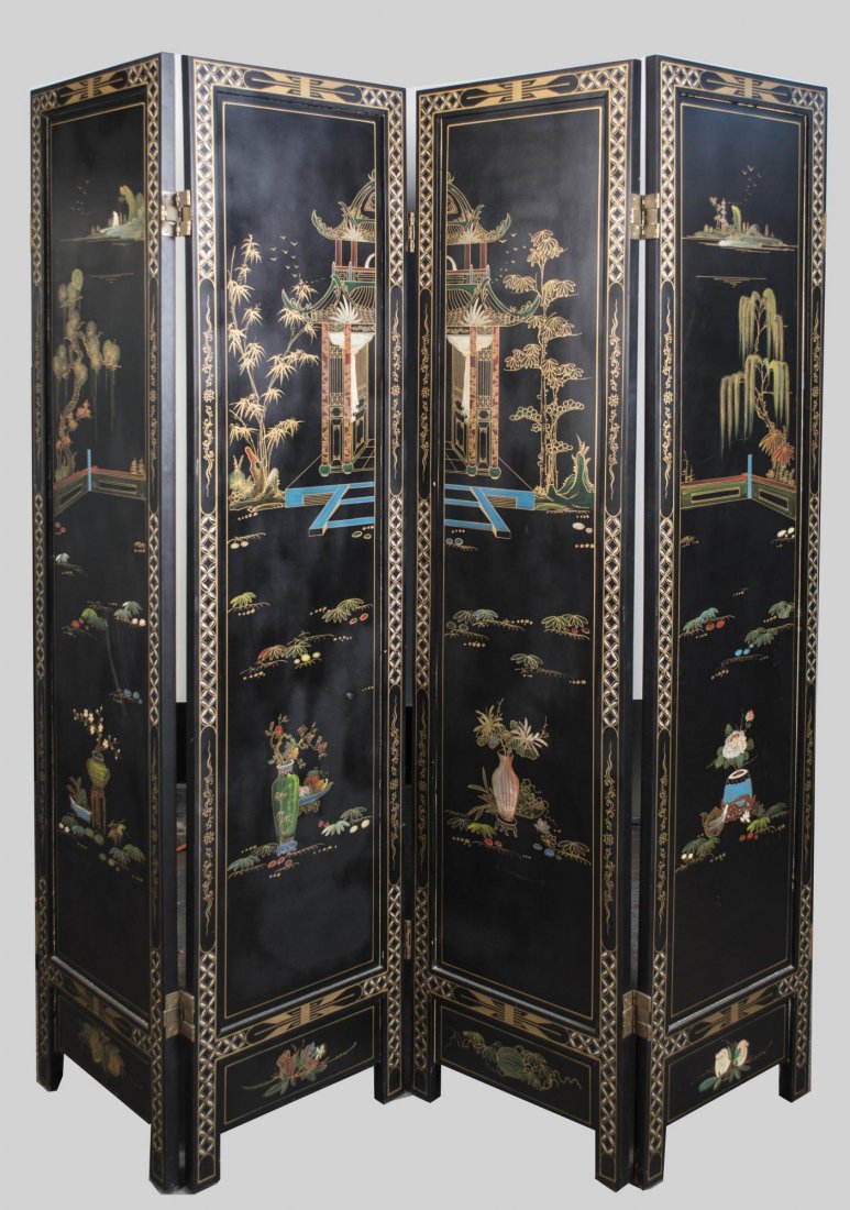 Four Panel Floor Screen (1 of 1)