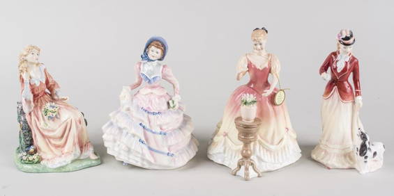 Four Royal Doulton Porcelain Figures (1 of 2)