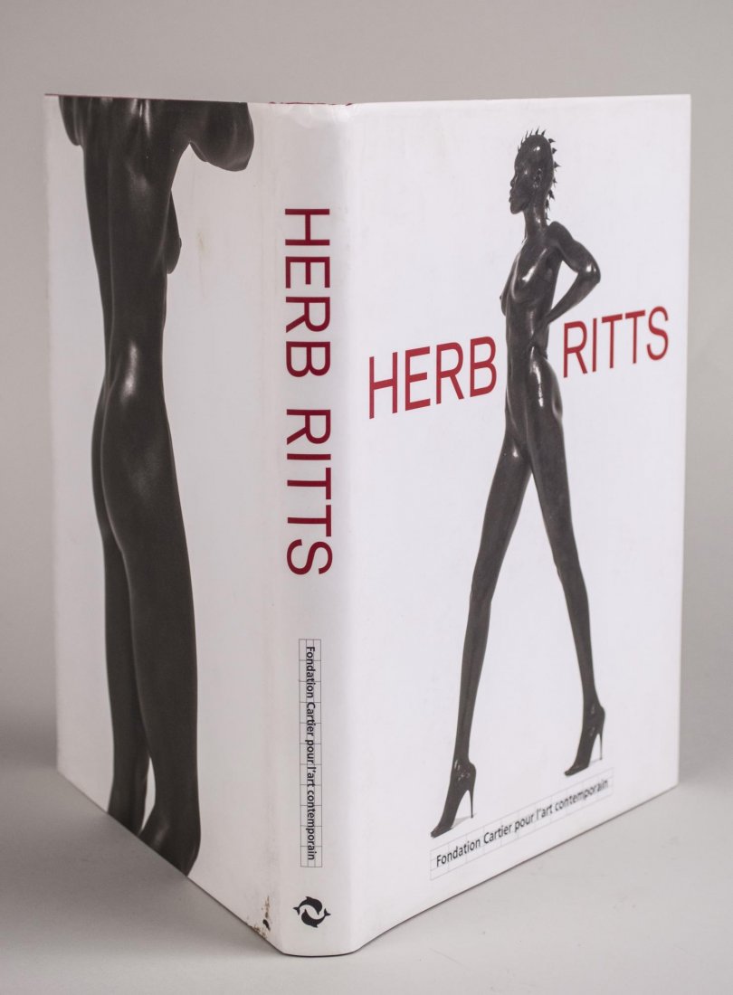 Herb Ritts: Self titled, published by The Fondation Cartier pour l'art Contemporain, Paris, France 1999. Signed and inscribed "To Michael, ...to #363-, it was great meeting you and a lot of fun-, all the best you