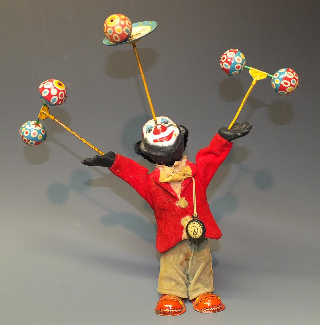 Pinky the Juggling Clown sold at auction on 24th September