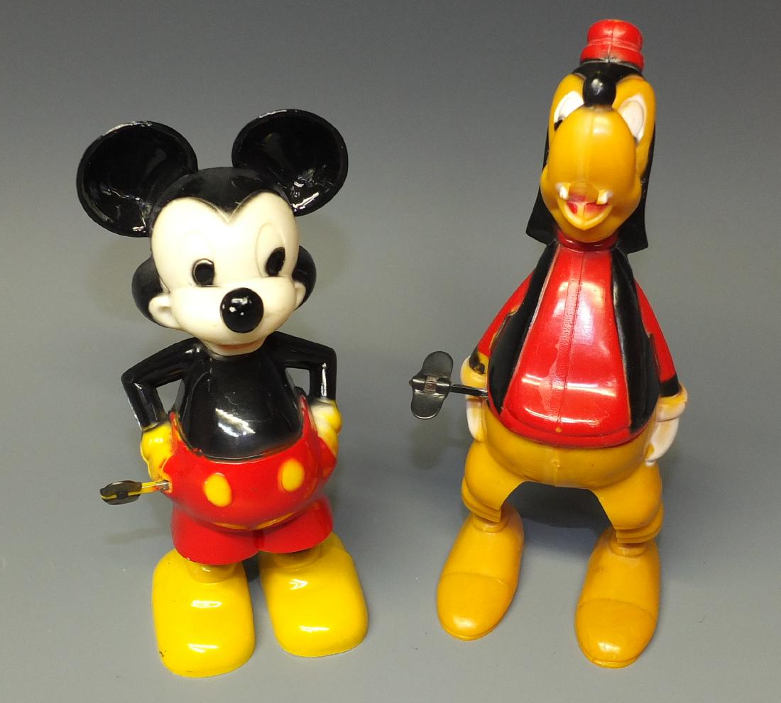 MARX TOYS WHIRLING TAIL MICKEY MOUSE & GOOFY (1 of 2)