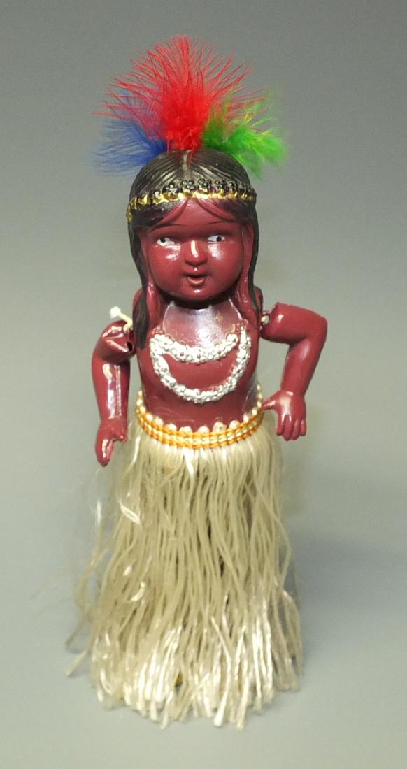 CELLULOID HAWAIIAN HULA DANCER WINDUP (1 of 2)