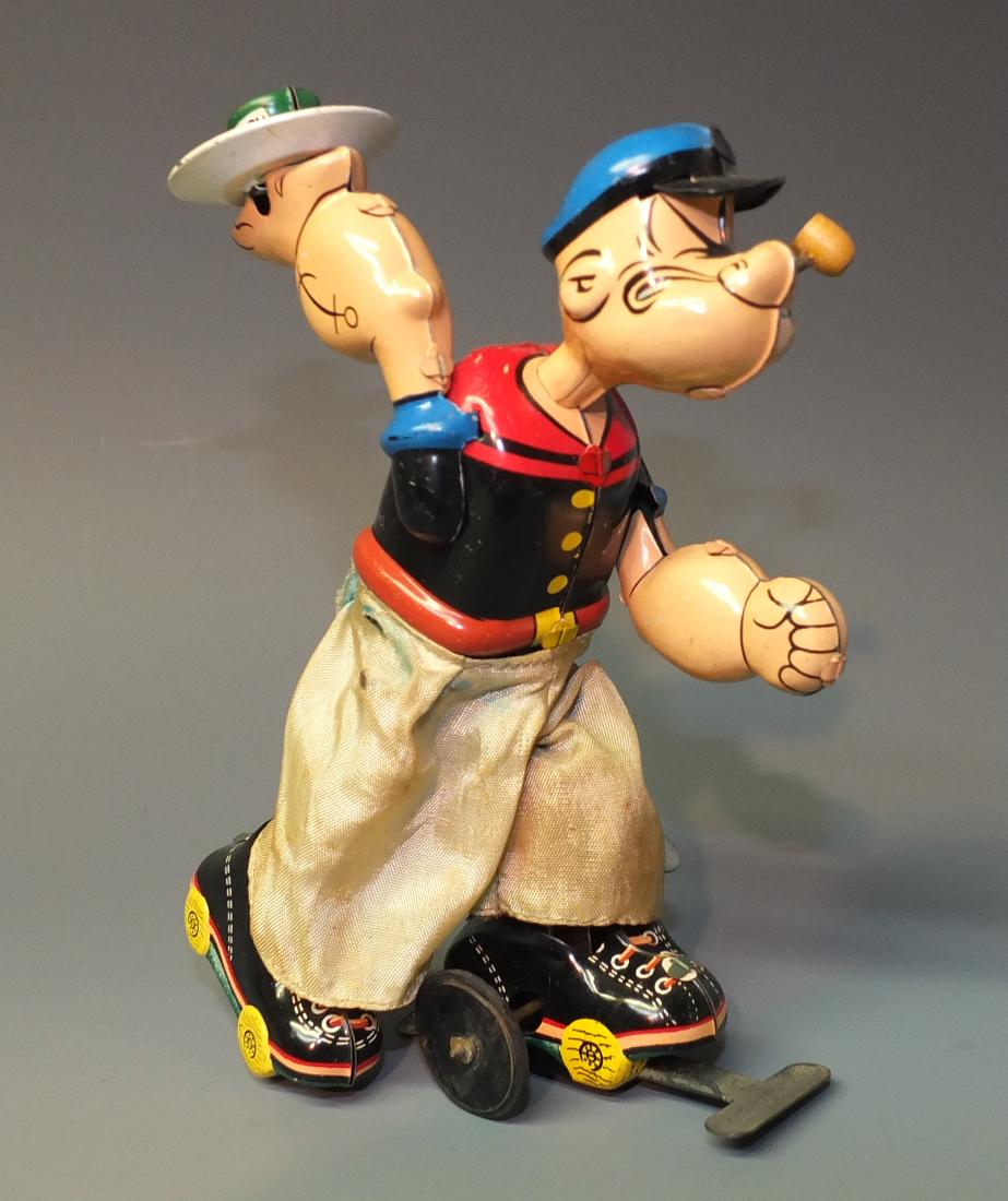 LINEMAR SKATING POPEYE TIN WINDUP (1 of 5)