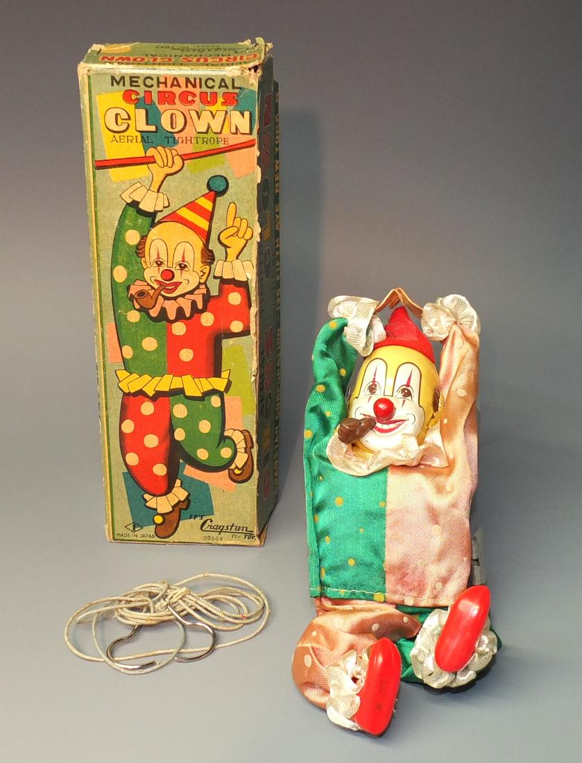CRAGSTAN AERIAL TIGHTROPE CIRCUS CLOWN & BOX (1 of 6)