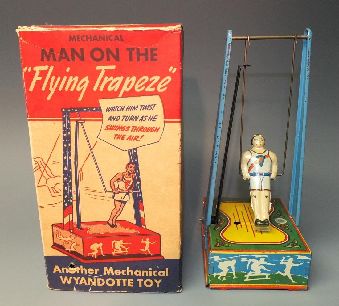 WYANDOTTE MAN ON FLYING TRAPEZE & BOX (1 of 9)
