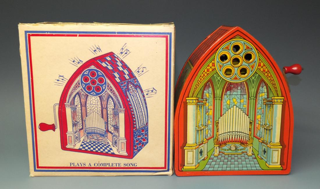 CHEIN TIN MUSICAL CATHEDRAL & BOX #131 (1 of 7)