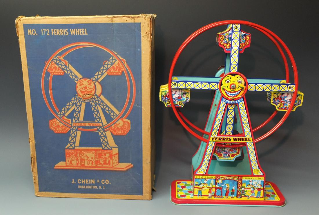 SCARCE CHEIN FERRIS WHEEL 172 WINDUP & BOX (1 of 9)
