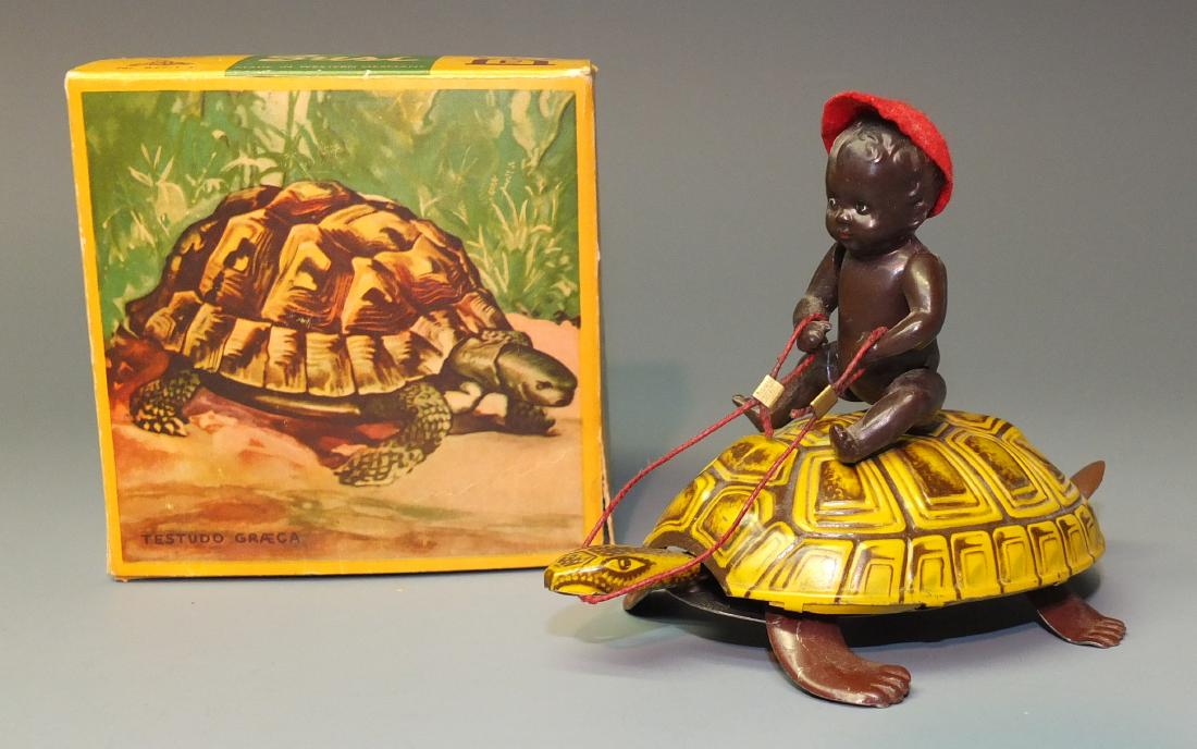 LEHMANN GERMAN SUSI TURTLE WINDUP & BOX (1 of 8)