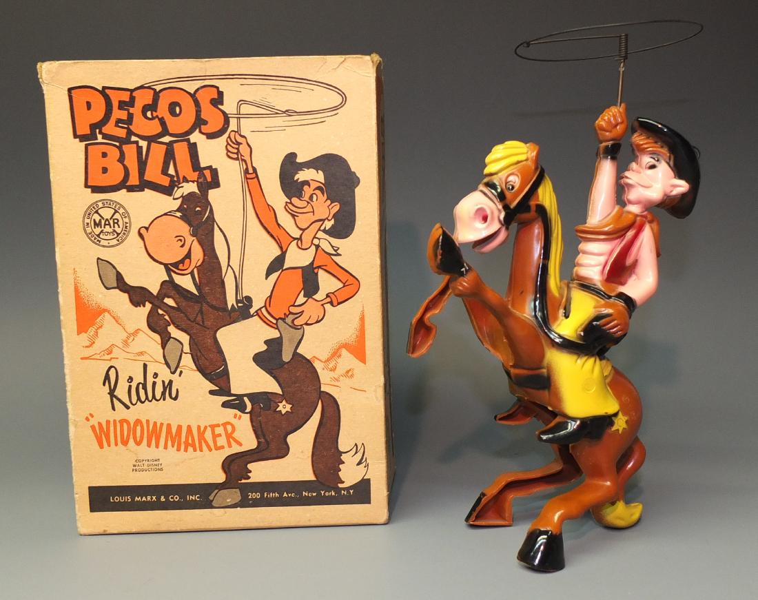 MARX PECOS BILL WINDUP & BOX (1 of 7)