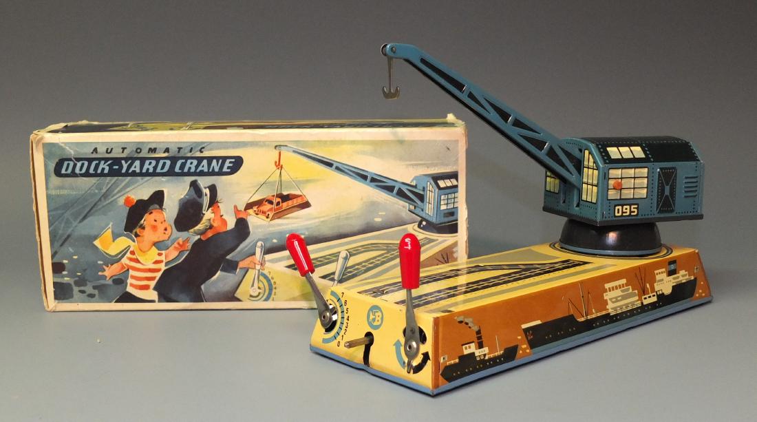 BILLER REMOTE CONTROL DOCK YARD CRANE & BOX (1 of 10)