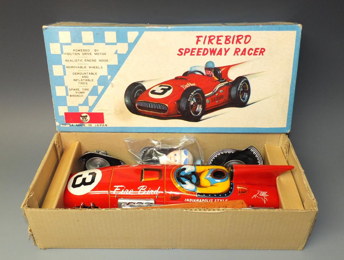 TOMIYAMA FIREBIRD SPEEDWAY RACER & BOX (1 of 12)