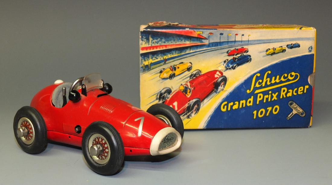 Schuco Ferrari Grand Prix Racer 1070 & Box Schuco Ferrari Grand Prix Racer 1070 & Box
